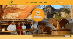 Desktop Screenshot of muehlenbaeckerei-zippel.de